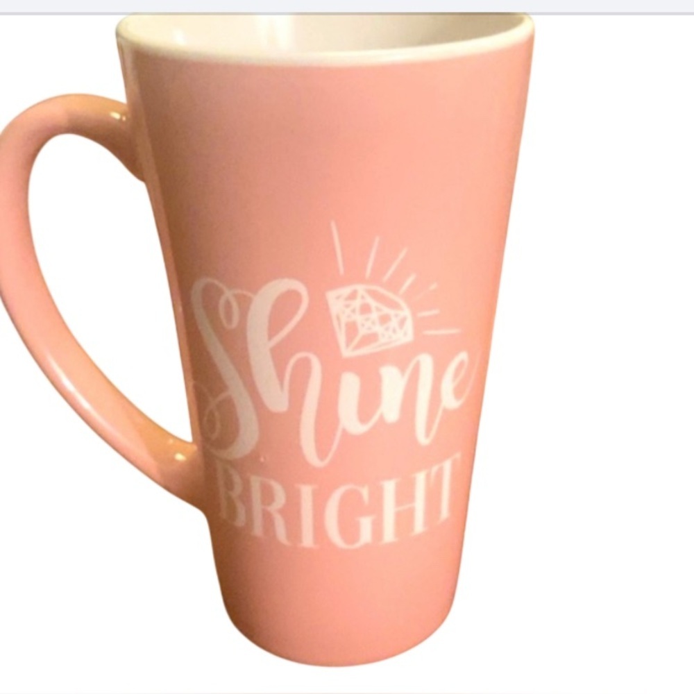 Shine bright 💎 latte mug.